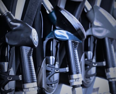 "Gas station fuel pump nozzles and dispensers for gasoline and diesel"