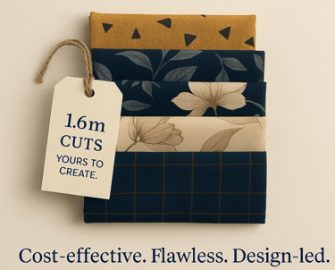 1000+ unique designs in 1.6M Cuts, 56-58" wide