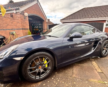 polished Porsche