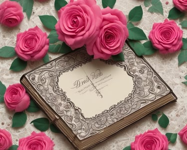 An e-reader displaying the cover of a book titled 'Sorcery of Thorns' by Margaret Rogerson rests on a soft, white fabric. A stalk of wheat is positioned beside the e-reader, adding a natural element to the scene. The color scheme of the e-book cover is primarily grayscale.