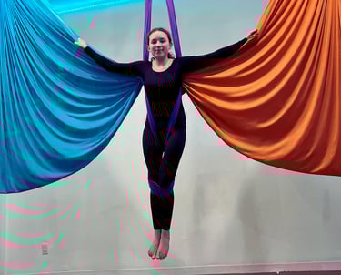kids classes-hammock Yoga Silk classes long island
