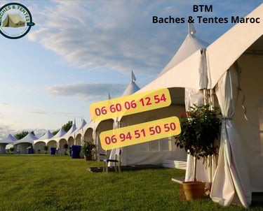 Tentes Bâches Maroc 