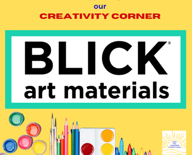 Blick art material thank you for support