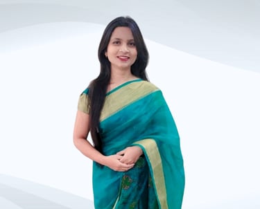 "Female tutor’s profile shot, prepared to guide students in personalized home tuition."
