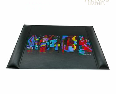 Carpeta de cuero para escritorio por Heros Leather