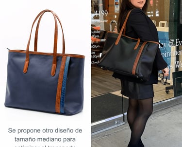 a woman in a black dress and a black purse