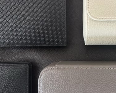Lederarten und Materialien