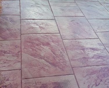 Losas de hormigón impreso en Marbella