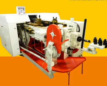 a machine which produce big bolts with cold pressing