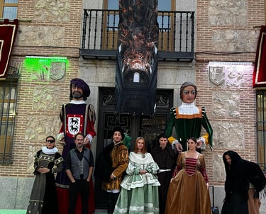 gymkanas teatralizadas de misterio con personajes históricos