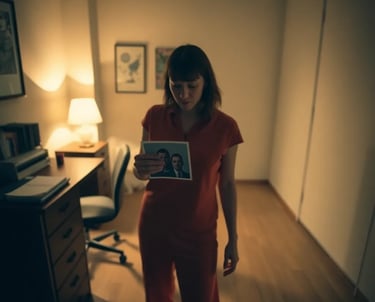 Psychological thriller aesthetic