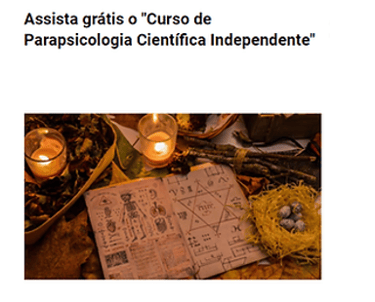 Curso gratuito de Parapsicologia Científica Independente