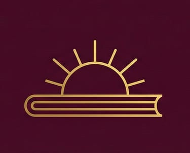 Setting sun icon symbolizing Karmic Contract Dissolution and closure.