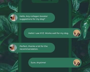 Pet Parents WhatsApp Group Conversation