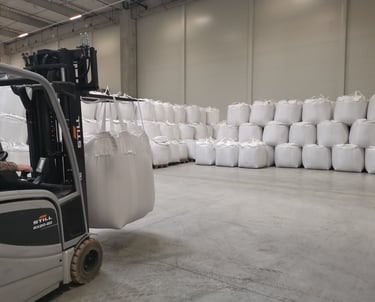 Storage Logistics depozitare marfa orez, zahar, bags FMCG