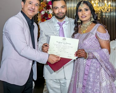 Indian wedding ceremony conducted by Star Celebrant in Sydney