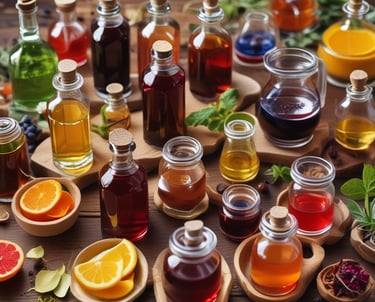 A bright, inviting display of various product categories with clickable icons.