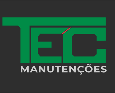 logotipo tipográfico de empresa TEC Manutenções