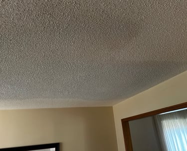 Popcorn Ceiling Repairs & Restoration.