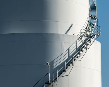 tank jacking equipment for storage tank