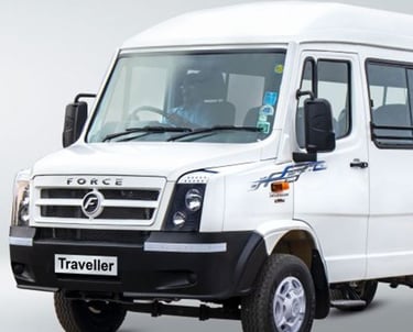 Lakshya Tours fleet Tempo Traveller in Jaipur