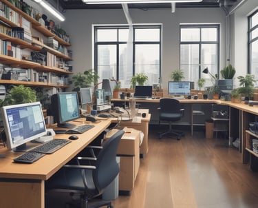 Close-up of sleek, futuristic tech hardware components on a dark reflective surface.