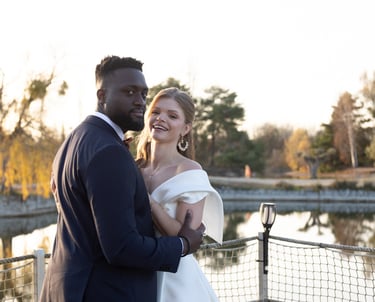 Mariage intimiste : thème automnale , terracota