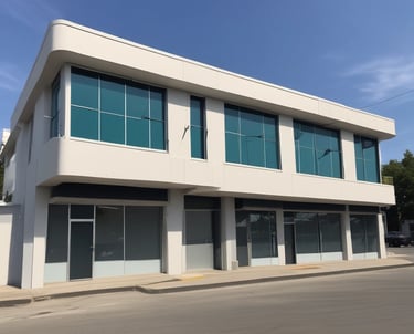 man standing near white wall