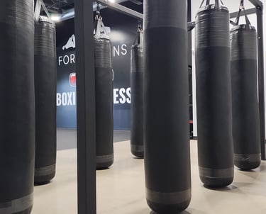 Boxing heavy bags