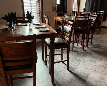 Buffalo Tikka House Dining Space
