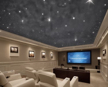 Close-up of a sleek smart home control panel with illuminated buttons.