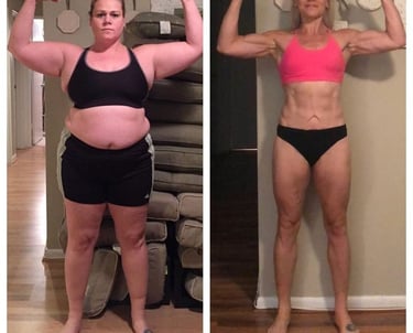 Emagrecimento com musculação e dieta rica em fibras. Corpo mais saudável.
