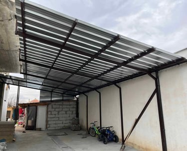 Алуминиев навес Варна