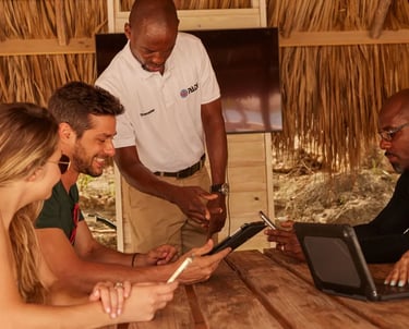 Lernen mit zwei Schülern