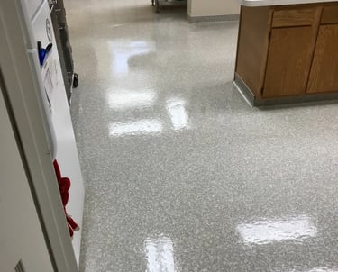VCT Stripping and Waxing in Ormond Beach, Florida