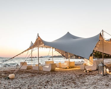 Location tente nomade bar loung plage location tente flex, location tente de réception 