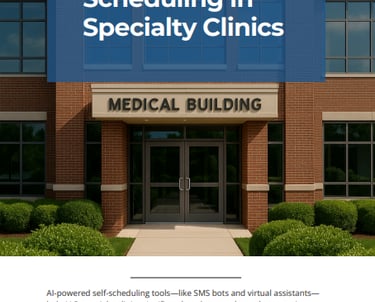 whitepaper: AI-powered patient self-scheduling