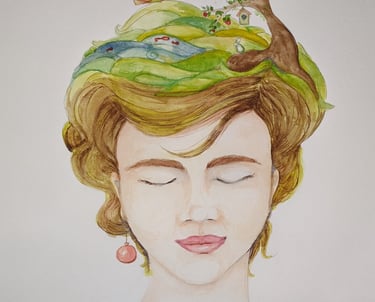 Richmond Hill, Ontario | Yoga and Watercolor class