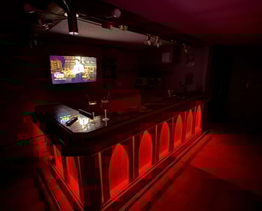 Love room avec bar et jacuzzi privatif à Geneve