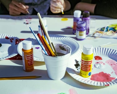 summer paint party kids, king george park richmond. book now. fun activities for kids