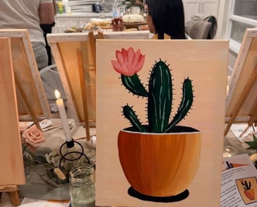 fun paint event, fun team building event in vancouver