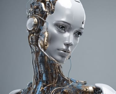 a man is working on a car's engine