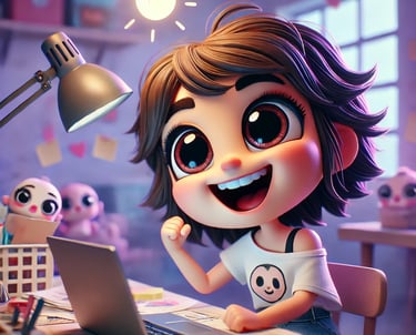 artisan heureux qui vend en ligne