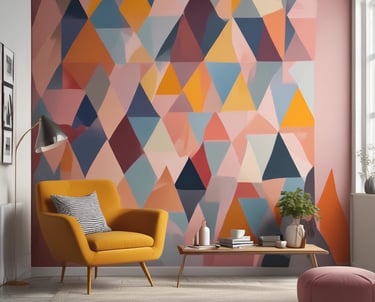 A painter carefully applying a fresh coat of white paint on an indoor wall with smooth strokes.