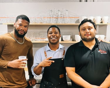 Participants collaborating during a Bridge City Connections professional development workshop.