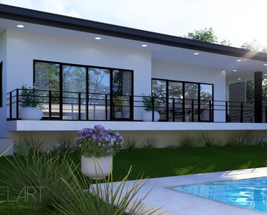 Modern sustainable home in Costa Rica