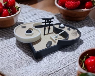Jardín Zen estilo Ying-Yang