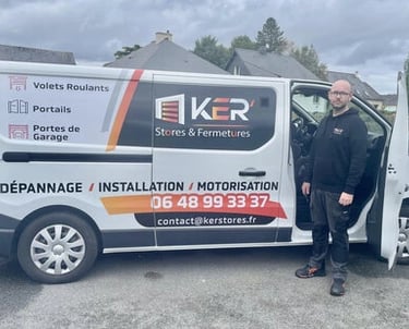 vehicule ker'stores et fermetures reparation a Rennes et a proximité