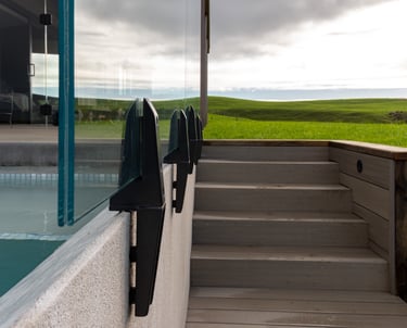 Pool Glass balustrades