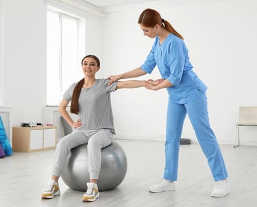 physiotherapy, posture correction at precision spine center, Muscat Oman